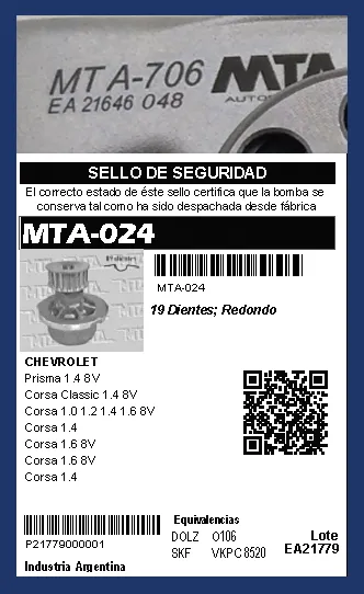 Sello de seguridad